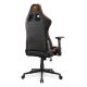 6. COUGAR CGR-A2F Universal Gaming Chair Padded Upholstered Seat Black, Orange