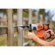 10. Black & Decker BCD900B-XJ 1880 RPM SDS Plus Drill Black, Orange