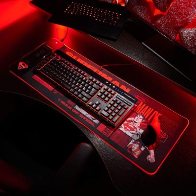 2. Numskull Games 154923 Mouse Pad Gaming Mousepad Black, Multicolor, Red
