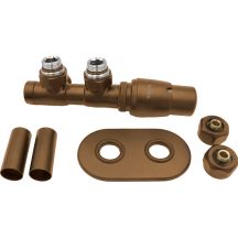Thermostatic valve for bathroom radiator - right