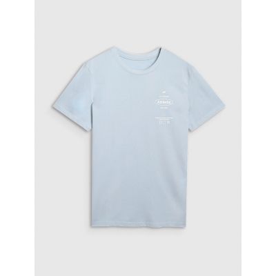 5. Men's regular printed T-shirt 4F 4FRSS25TTSHM2688-34S