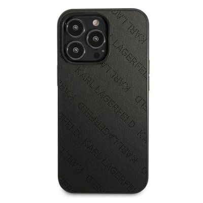 3. Karl Lagerfeld Perforated Allover Case for iPhone 13 Pro / 13 6.1" - Black