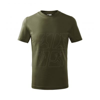 2. Malfini Basic Jr MLI-13869 military T-shirt