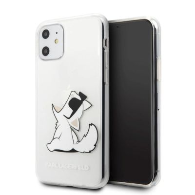 Karl Lagerfeld Choupette Fun iPhone 11 / Xr Case - Transparent