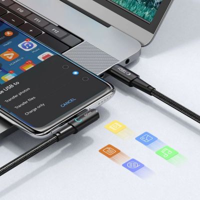 5. Tech-Protect UltraBoost L USB-C / USB-C 60W 6A Cable 1m - Gray