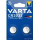 VARTA CR2032 3V lithium battery pack (Li; x 2)