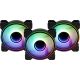 4. Fan + Hub AEROCOOL PGS MIRAGE 12 ARGB PRO (3x120)