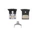 SHIMANO brake pads L04C metallic rad.