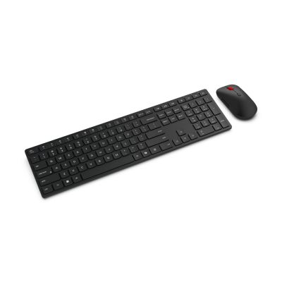 2. Lenovo 4X31S04848 Keyboard Mouse Included Office RF Wireless + Bluetooth Belgian Black