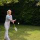 44. VIRTUFIT 2-IN-1 PORTABLE BADMINTON AND TENNIS SET - INCLUDES CASE AND RACKETS