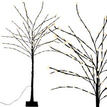 DECORATIVE TREE 144 LED 150 CM BROWN