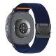 2. Tech-Protect Nylon Clasp Strap for Samsung Galaxy Watch 40/44/46 mm - Navy Blue