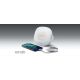 4. Muse Light ML-198 CR Clock Radio, White