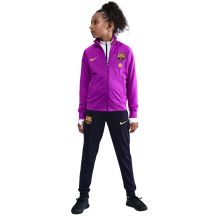 Nike FC Barcelona Strike Kids Tracksuit Purple and Black HJ8027 552