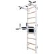 GYMNASTIC LADDER WITH A HAND BAR AND A HANDRAIL FOR EXERCISES BENCHK 722W
