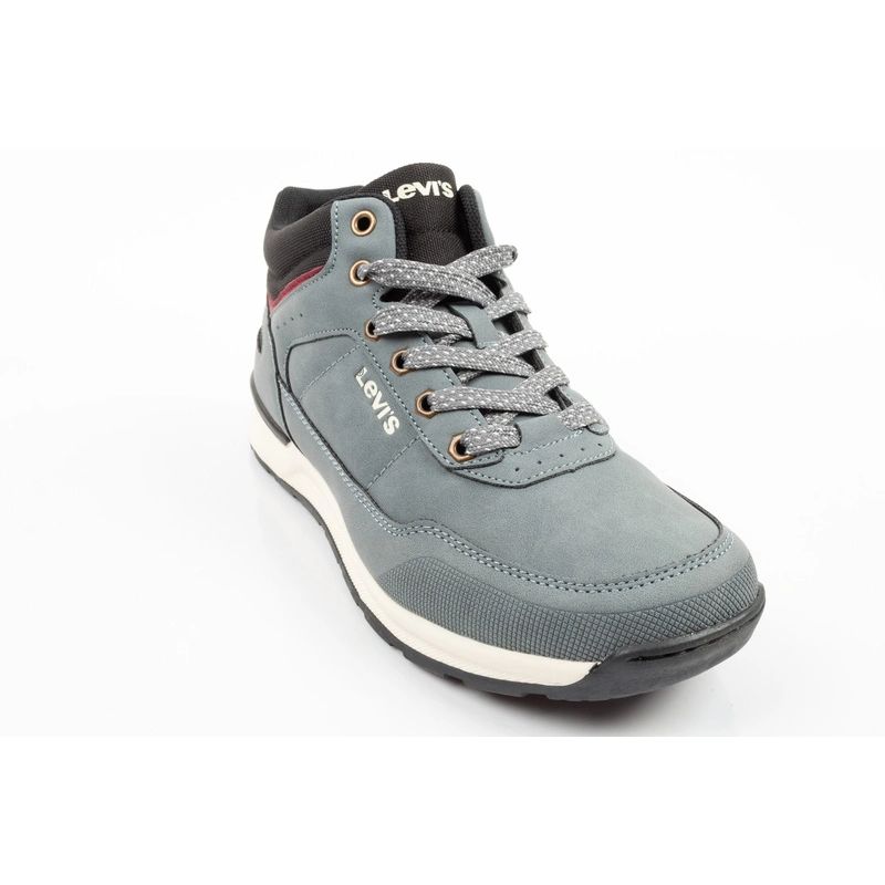3. Levi's children's shoes youth Sierra ankle boots gray