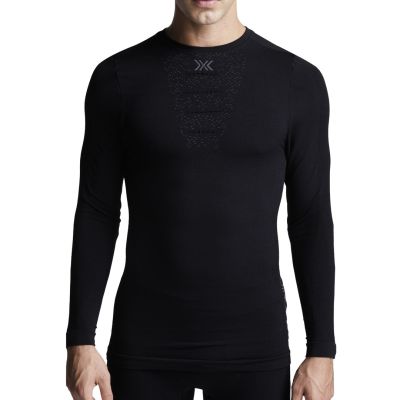 4. MightyWool LS-X Black-M Shirt X-BIONIC