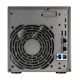 3. NAS Asustor AS6804T; Tower; 4x (3.5" SATA HDD/ 2.5" SSD); AMD Ryzen Embedded V3C14; 16G ECC DDR5 SODIMM (max. 64GB), 2x 10GbE, 2x 5GbE, 4x M.2 2280 NVMe PCIe 4.0, 2x USB4, 2x USB 3.2 Gen, 1x optional 10 GbE card