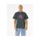 RIP CURL Raw Energy Zine Tee T-Shirt, turquoise