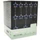6. CHRISTMAS TREE LIGHTS LIGHT CURTAIN 120x120 CM 235LED MULTICOLOR STARS