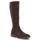 2. Brown leather boots with stretch Filippo DKZ8222
