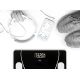 7. ELDOM SMART PERSONAL SCALE TWO610 ILIIE UP TO 180 KG, BMI, BMR, LBM INDEX APPLICATION COMPATIBLE WITH ANDROID AND