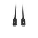 4. Lindy 31130 Thunderbolt Cable 1m 80Gbps Black