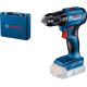 2. Bosch GSR 185-LI Solo screwdriver with case, torque 50/21Nm
