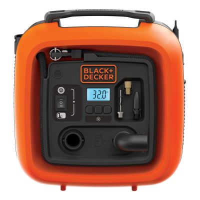 8. BLACK+DECKER Automotive ASI400-XJ car air compressor