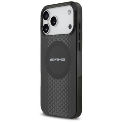 2. AMG Double Layer Transparent Graphics MagSafe Case for iPhone 17 Pro Max - Black