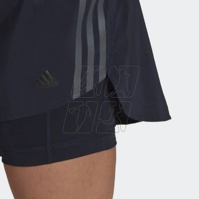 4. Adidas Run Icons 3-Stripes Running Skirt W HK9084