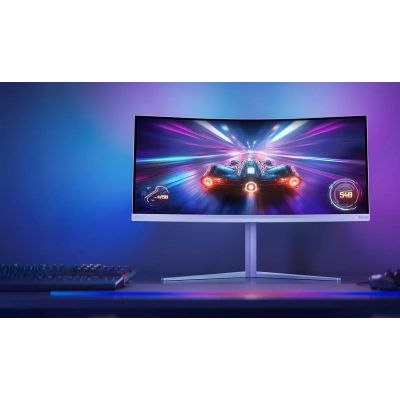 66. Philips 34M2C5501A/00 computer monitor 86.4 cm (34") 3440 x 1440 px Wide Quad HD LCD White