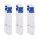 3. Nike Everyday Elevated Crew Socks 3 Pairs White and Blue IM7949 904