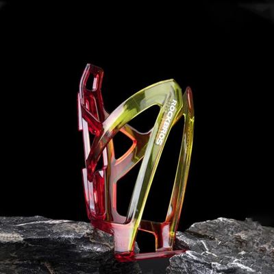 5. Rockbros FK338 Bike Bottle Holder - Red and Yellow