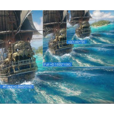 4. Ugreen cable HDMI cable 4K 30 Hz 3D 18 10 m black (HD104 10110)