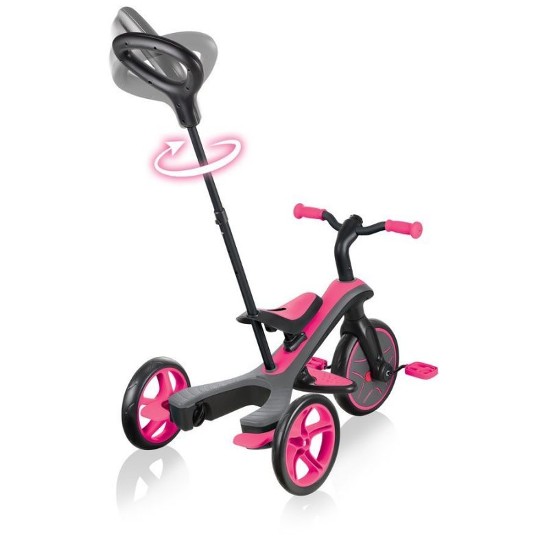 8. 4-in-1 bike Globber Explorer Trike Fuchsia 632-110-2 HS-TNK-000013809