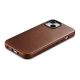 3. iCarer Oil Wax Premium Leather Case iPhone 14 Plus Magnetic Leather Case with MagSafe Brown (WMI14220703-RB)