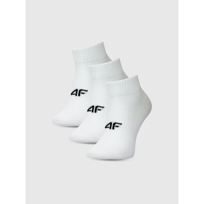 Women's casual ankle socks (SET OF 3) 4F 4FWMM00USOCF448-10S