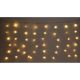 47. CHRISTMAS TREE LIGHTS LIGHT CURTAIN OUTSIDE/INTERNAL 120 LED 300X60CM WITH REMOTE CONTROL WARM WHITE