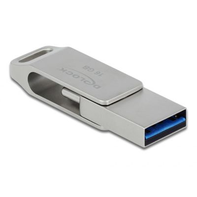 2. DeLOCK Pendrive USB-C + Type-A 5 Gbps 64 GB - metal casing