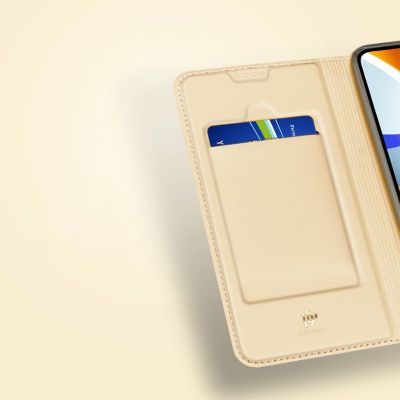 15. Dux Ducis Skin Pro case for Oppo Reno 8 Pro flip cover card wallet stand blue