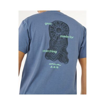 5. Men's RIP CURL Search Sundial Tee Blue