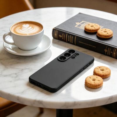 5. Tech-Protect Silicone MagSafe Case for Samsung Galaxy S26 Ultra - Black