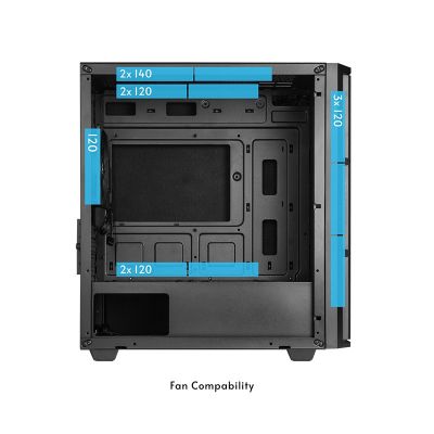 11. CHIEFTEC AZ-01B-OP BLACK HOUSING