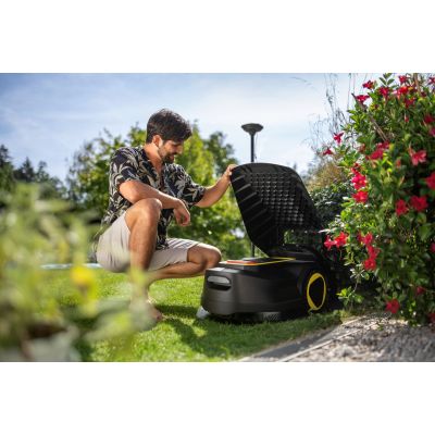 4. Garage for the KARCHER RCX 2.269-703.0 robot mower