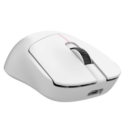 3. RAMPAGE CLAX Mouse, White, 24,000 DPI