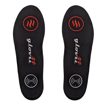 28. GLOVII HEATED SHOE INSERTS WITH REMOTE CONTROL, WIRELESSLY CHARGED, SIZE L (41-46) GW3L