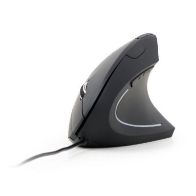 3. GEMBIRD MUS-ERGO-01 mouse (optical; 3200 DPI; black)