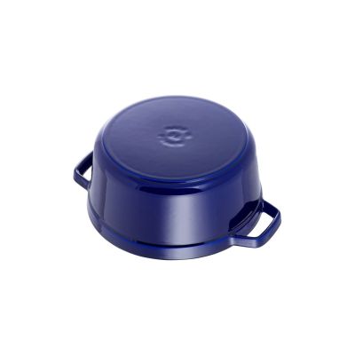 3. Staub 40510-283-0 Casserole Pot 3.8 l Blue