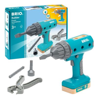 Brio BUILDER Cordless Drill Construction Set / from 3 years